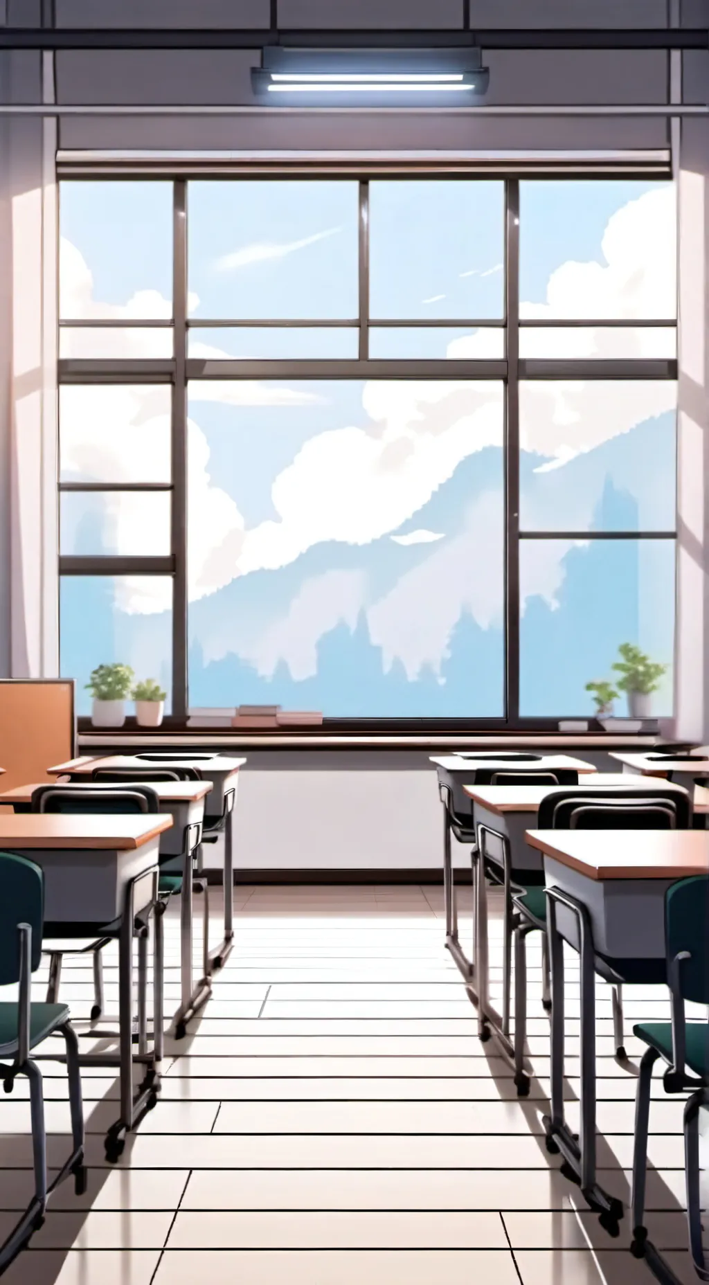 ai character: ch - school background