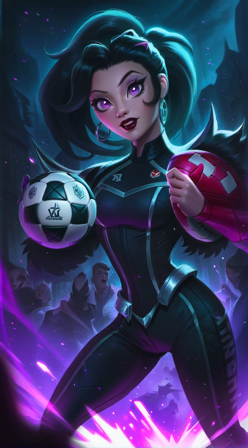 ai character: lilly background