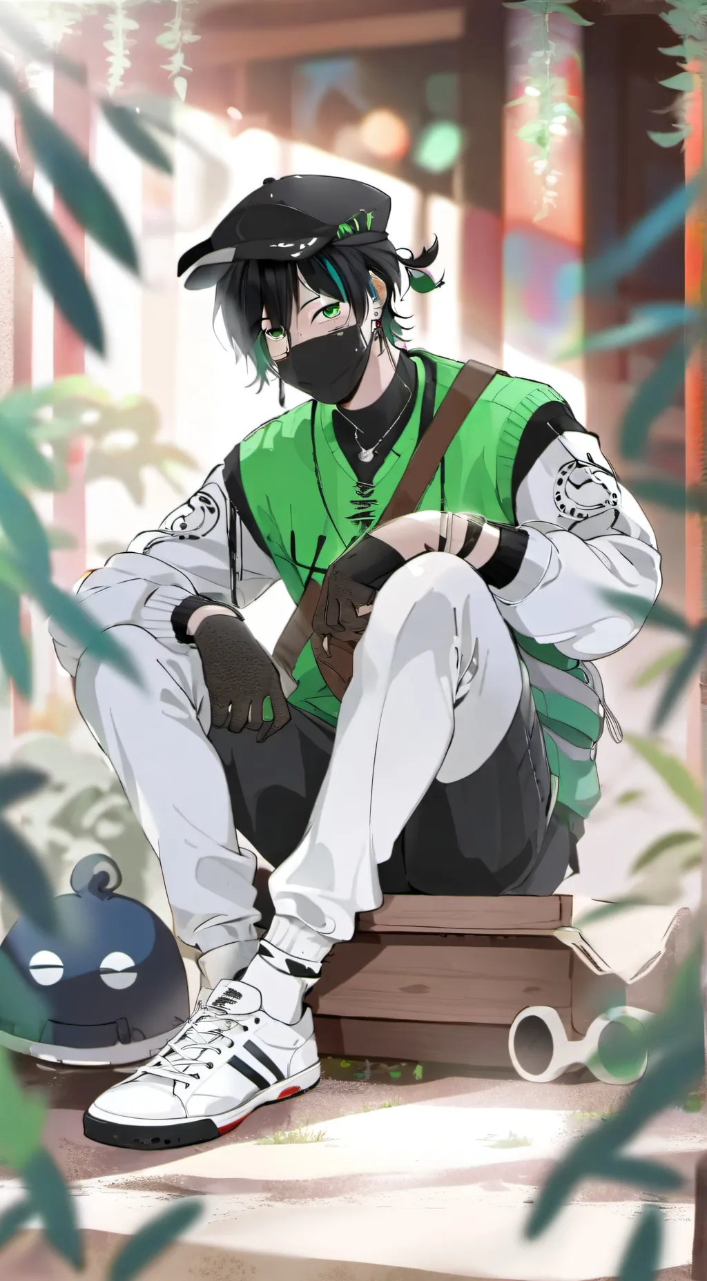 ai character: Hefesto background