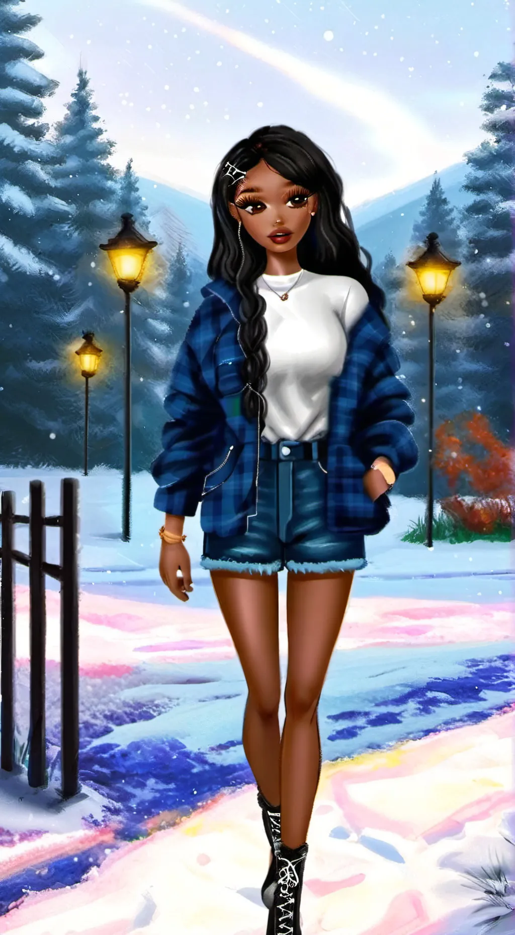 ai character: Mya background