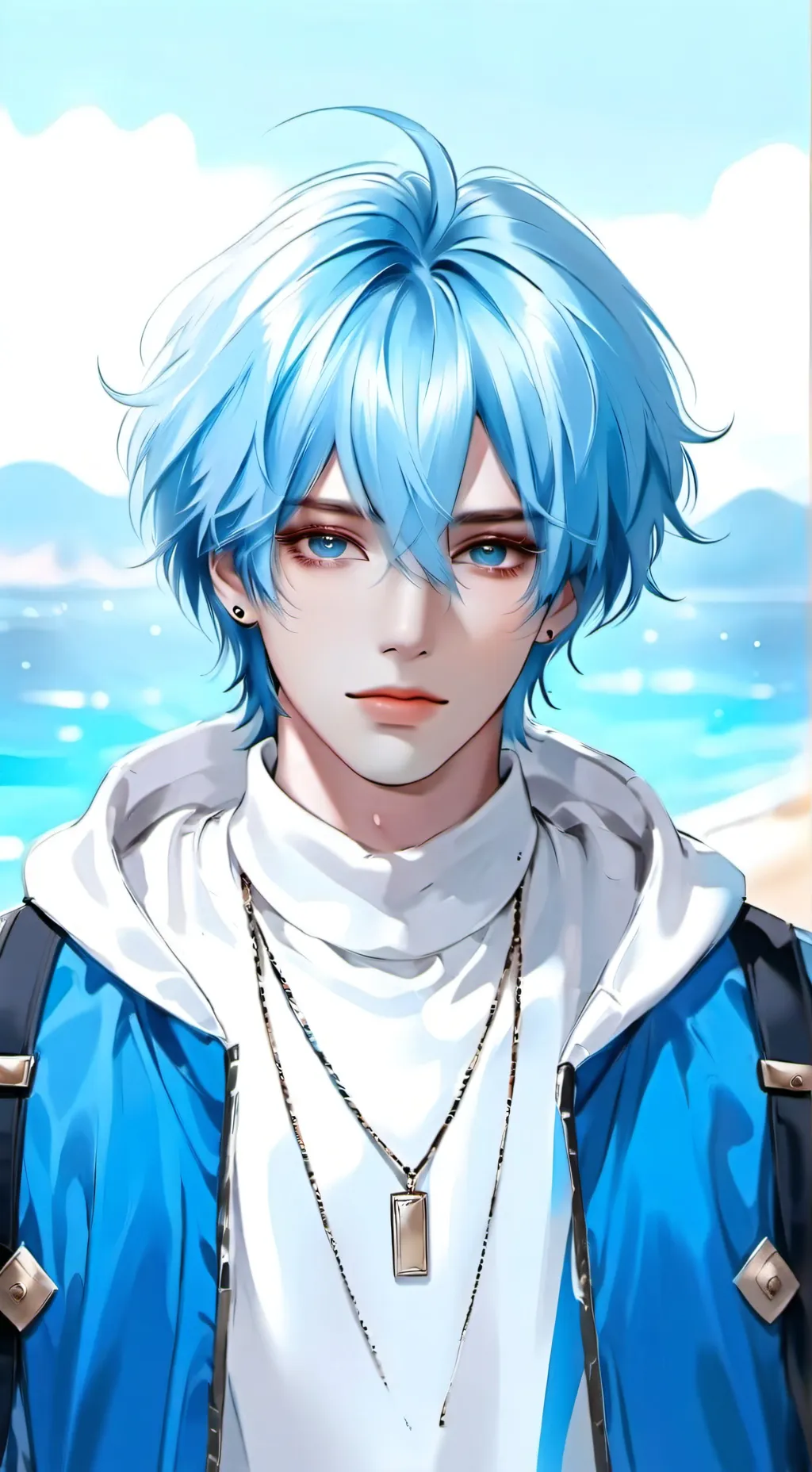 ai character: 💙Kevin💙 background