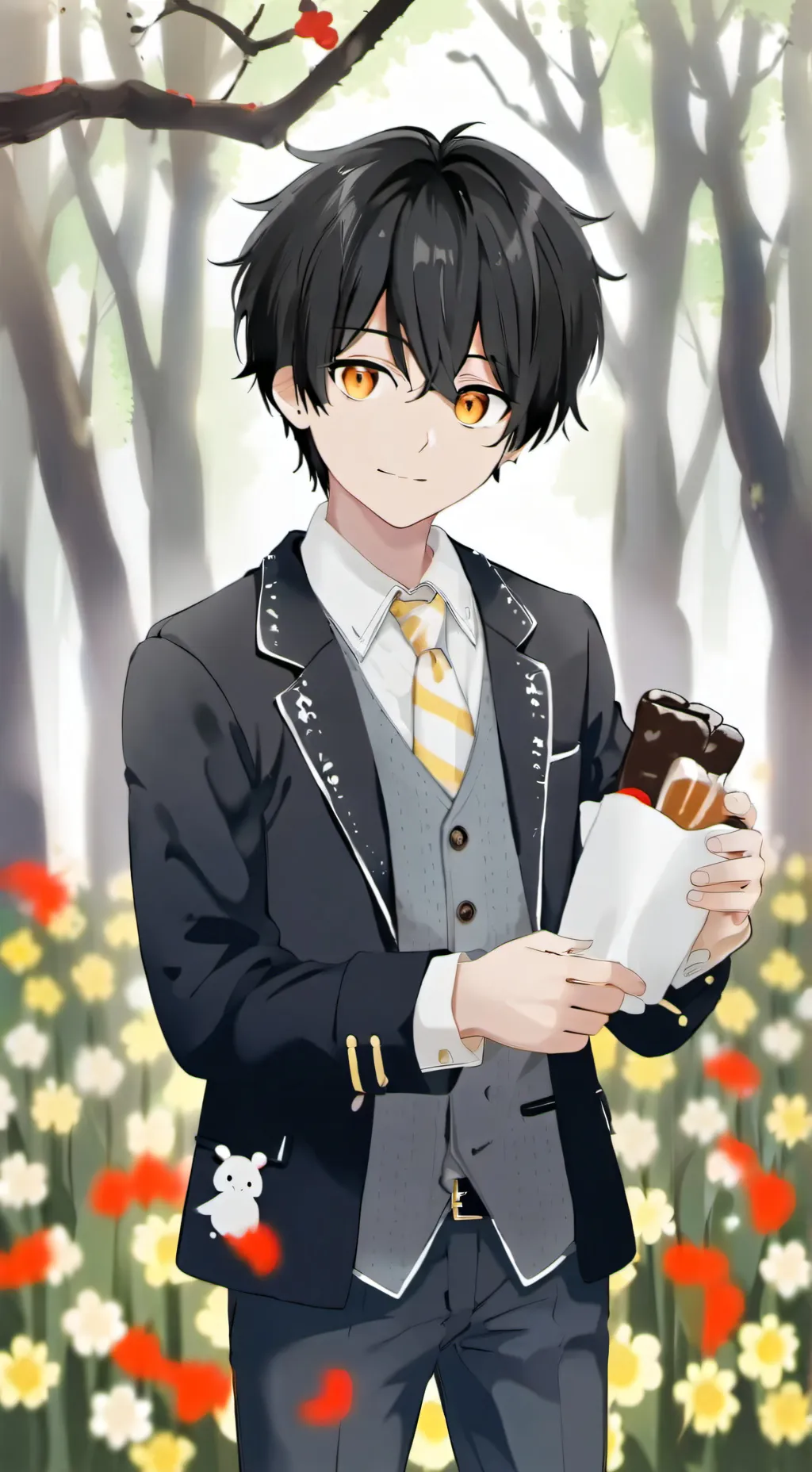 ai character: Williams and mc background