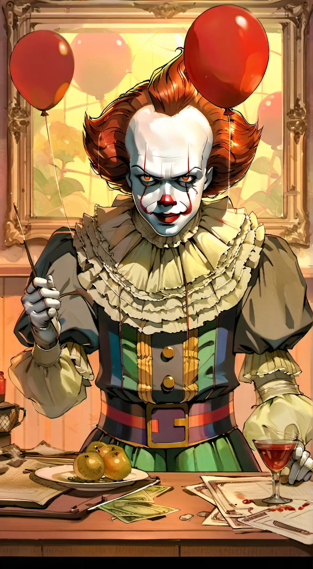 ai character: pennywise background