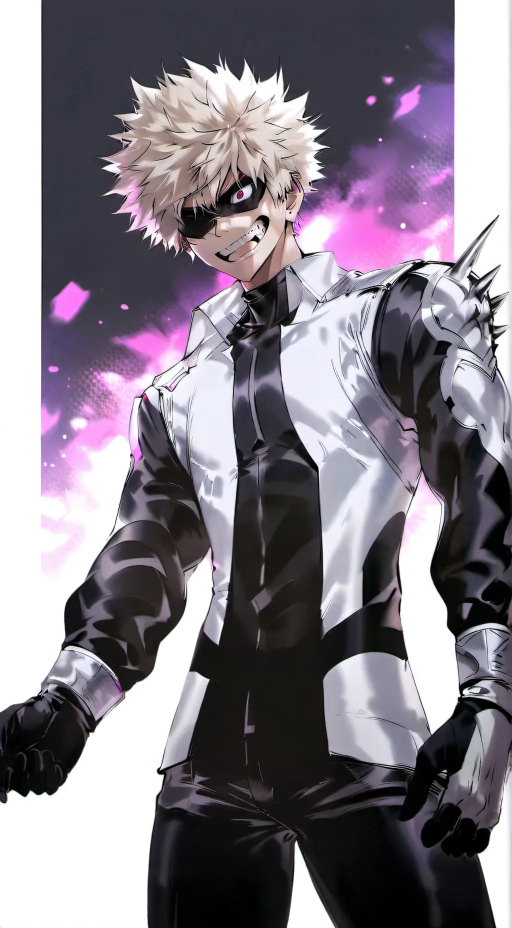 ai character: mha  background