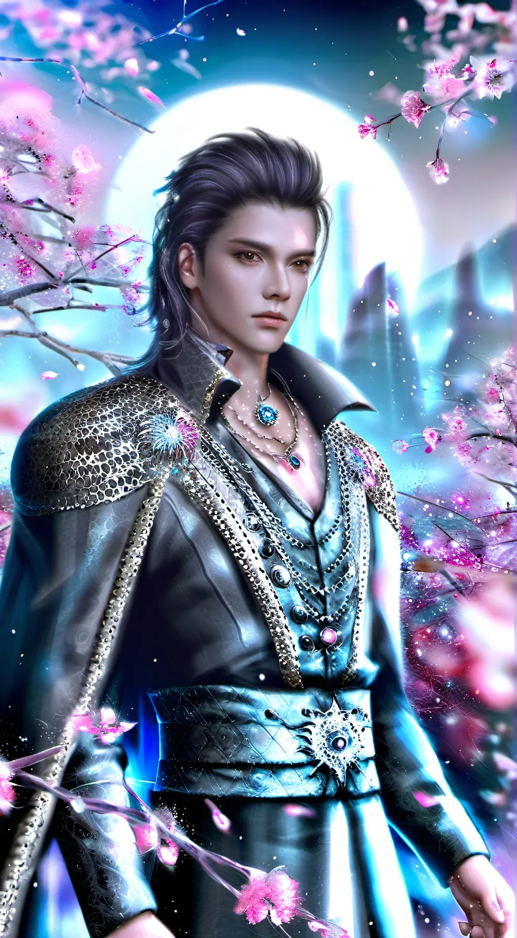 ai character: *＊✿❀ ЯН ❀✿＊* background