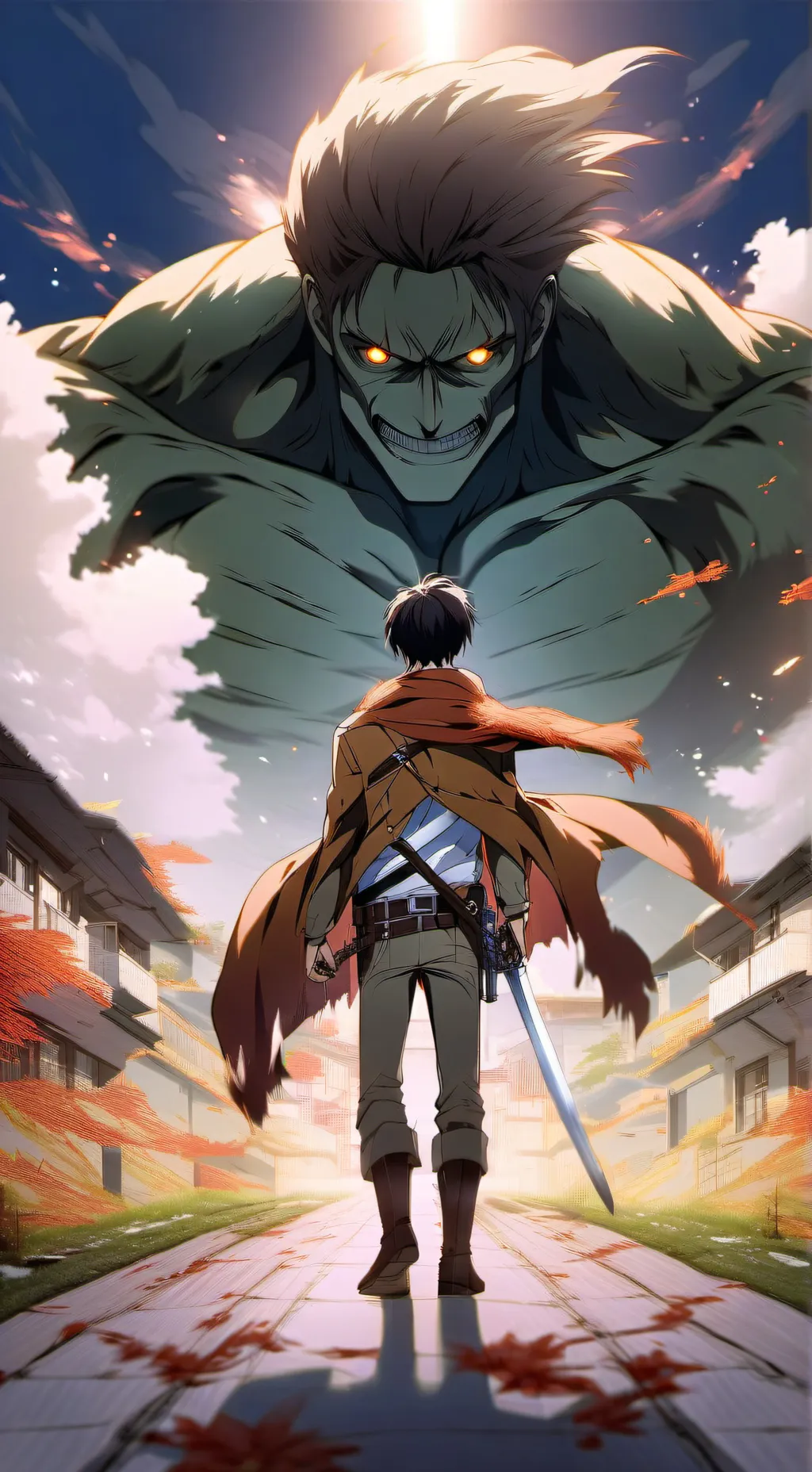 ai character: Eren background