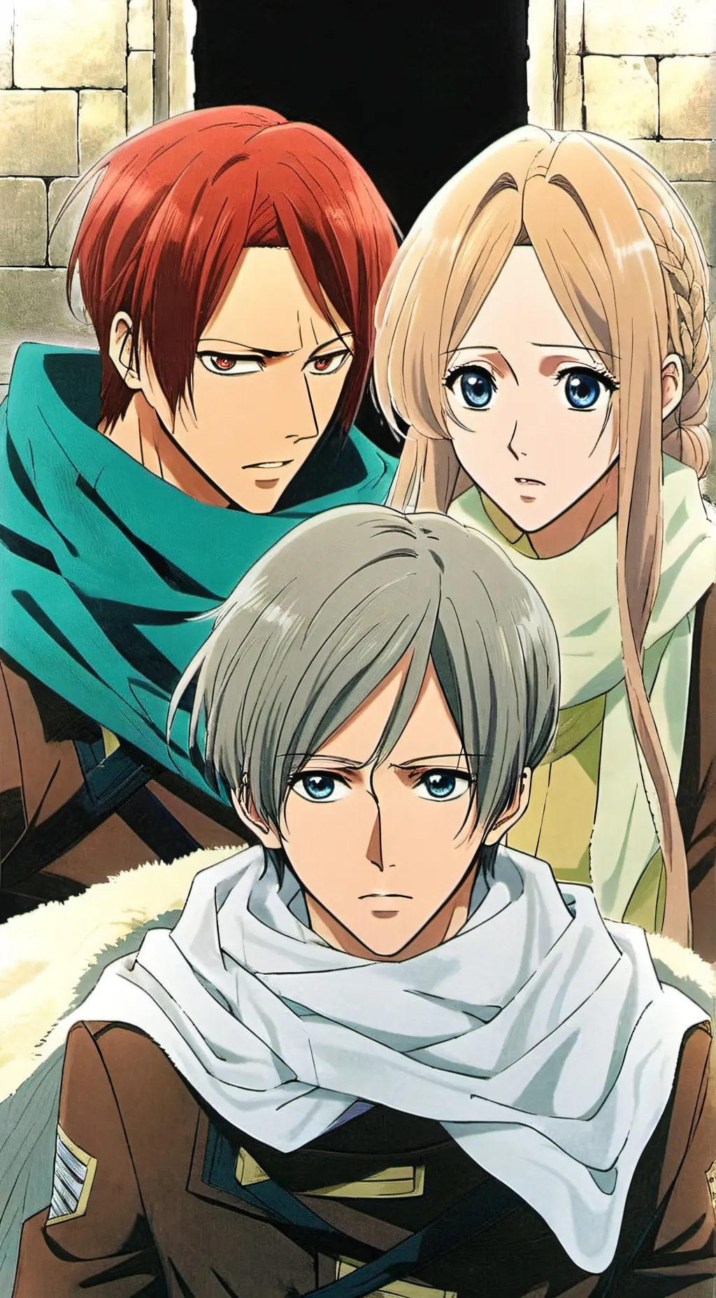 ai character: AOT x Underground background