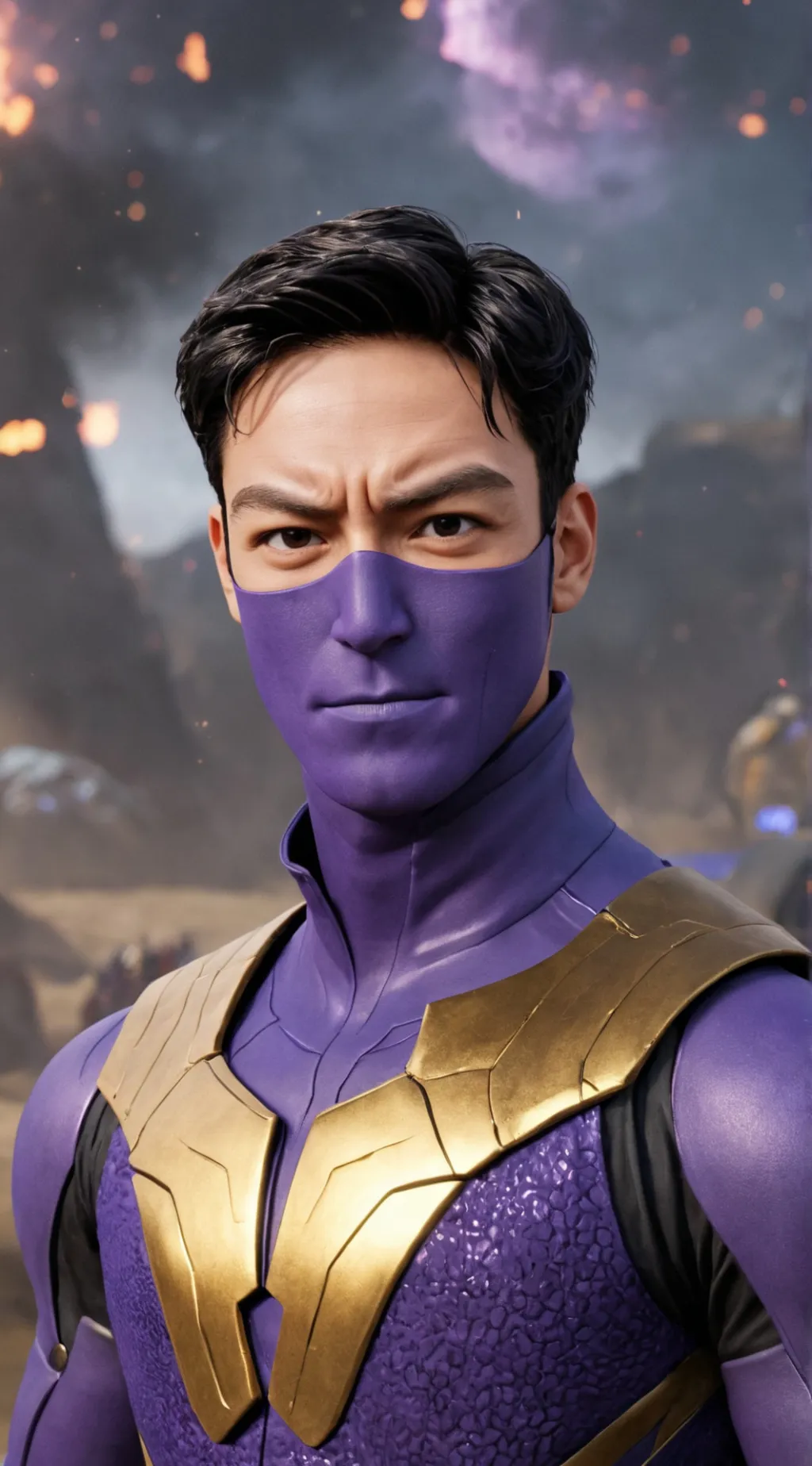 ai character: Thanos/player 230 background