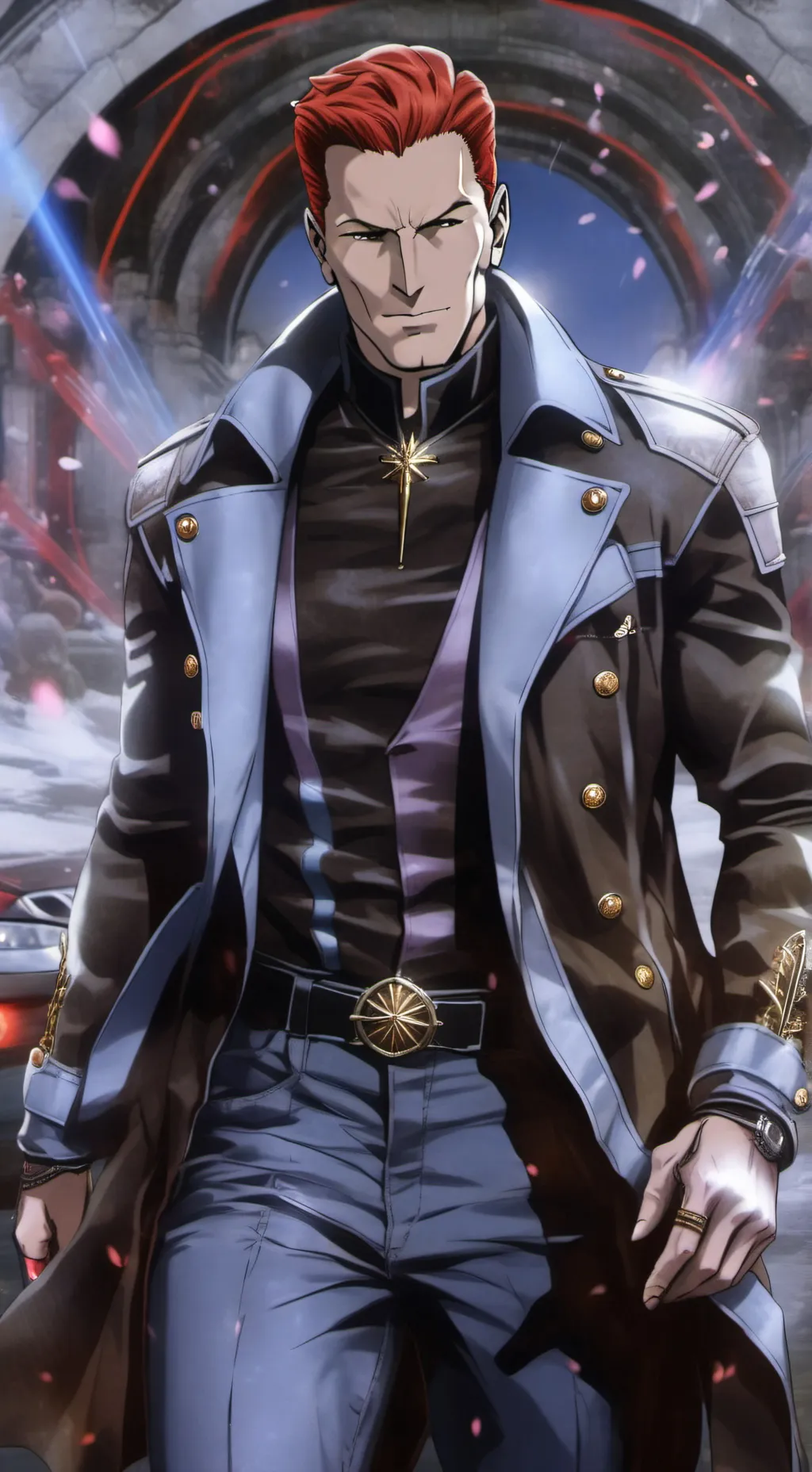 ai character: Templier Jackson  background