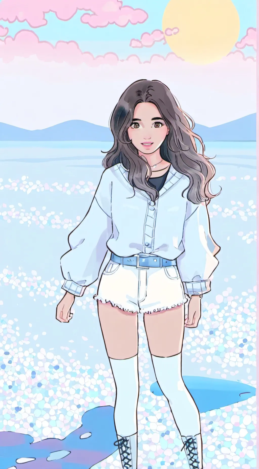 ai character: 👹LALA👹 background