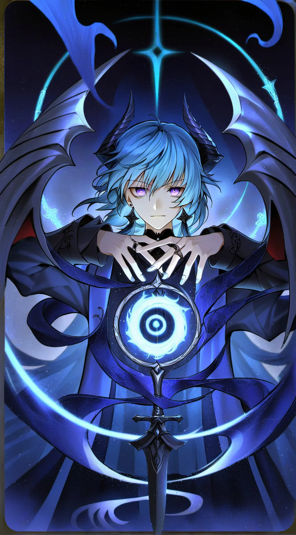 ai character: Los pilares background