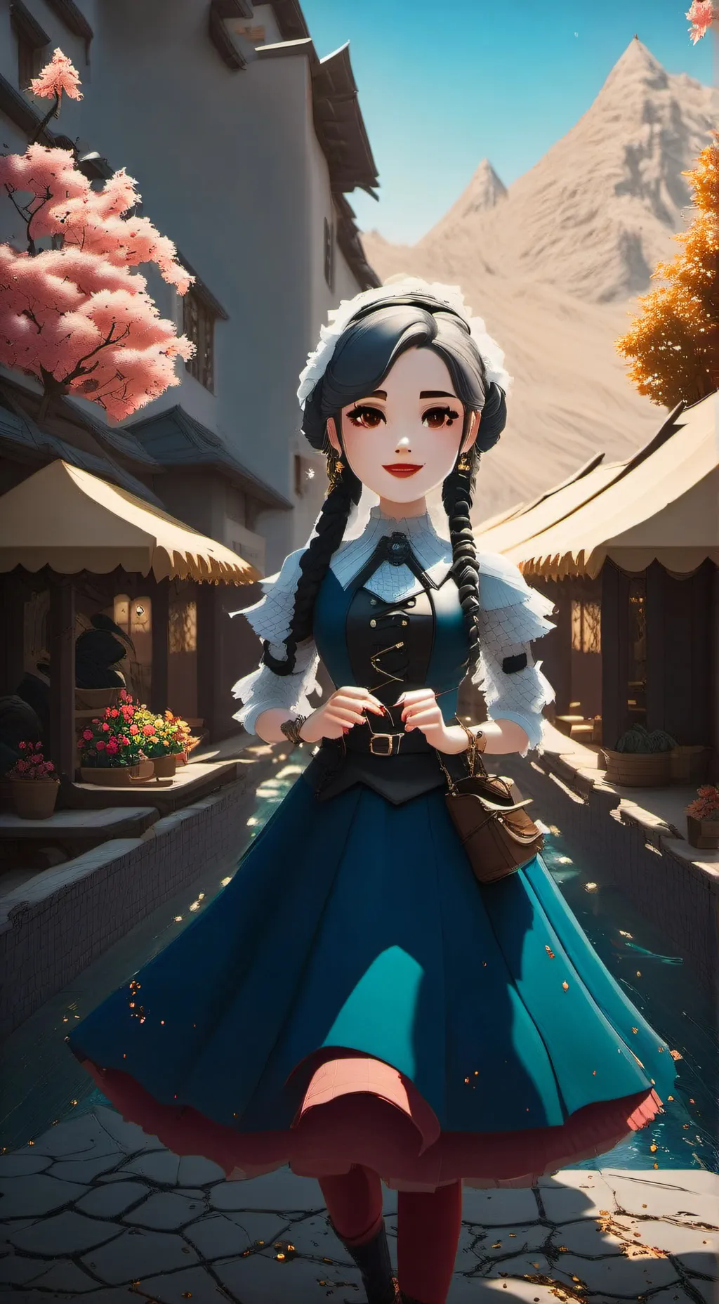 ai character: catarina background