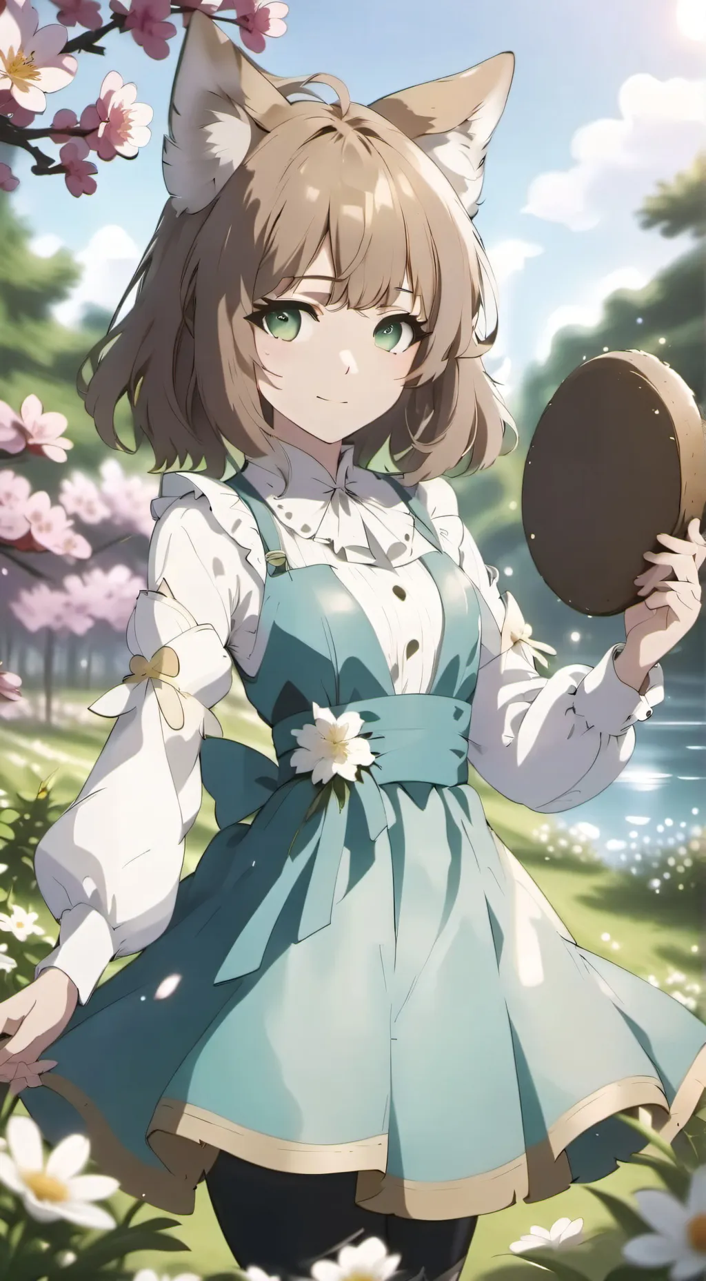ai character: аня background