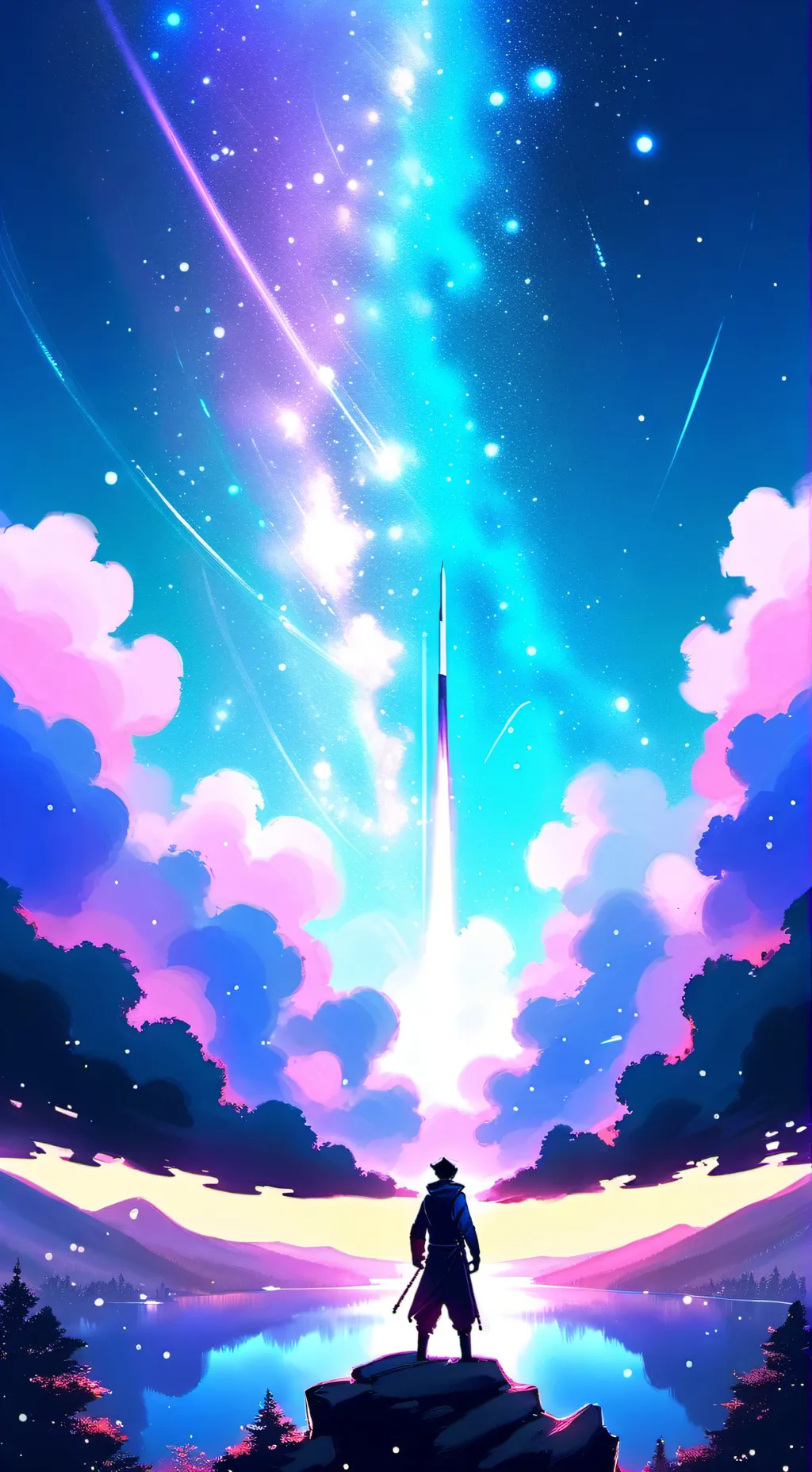ai character: ☆ S P R U N K I ! background