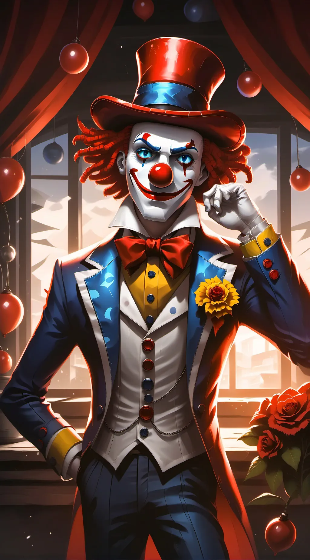 ai character: Giggles CT background