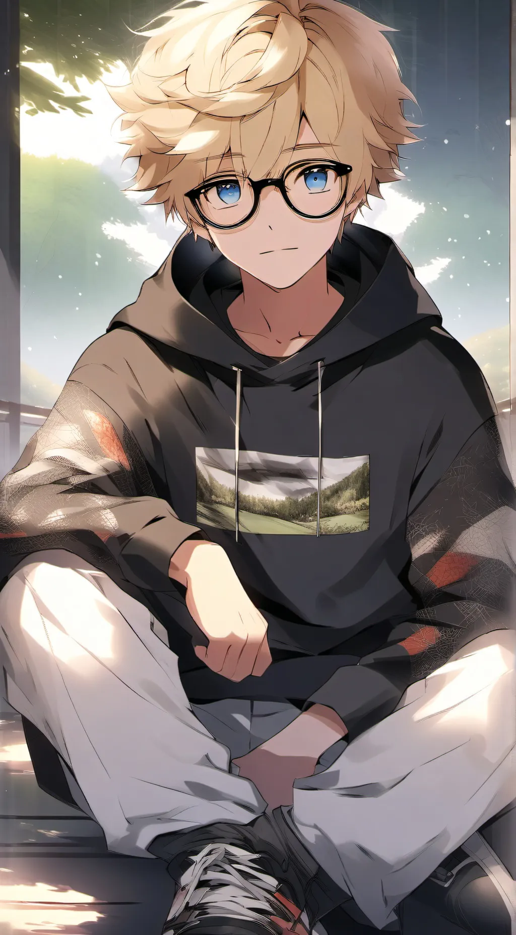 ai character: Oakley Woods background