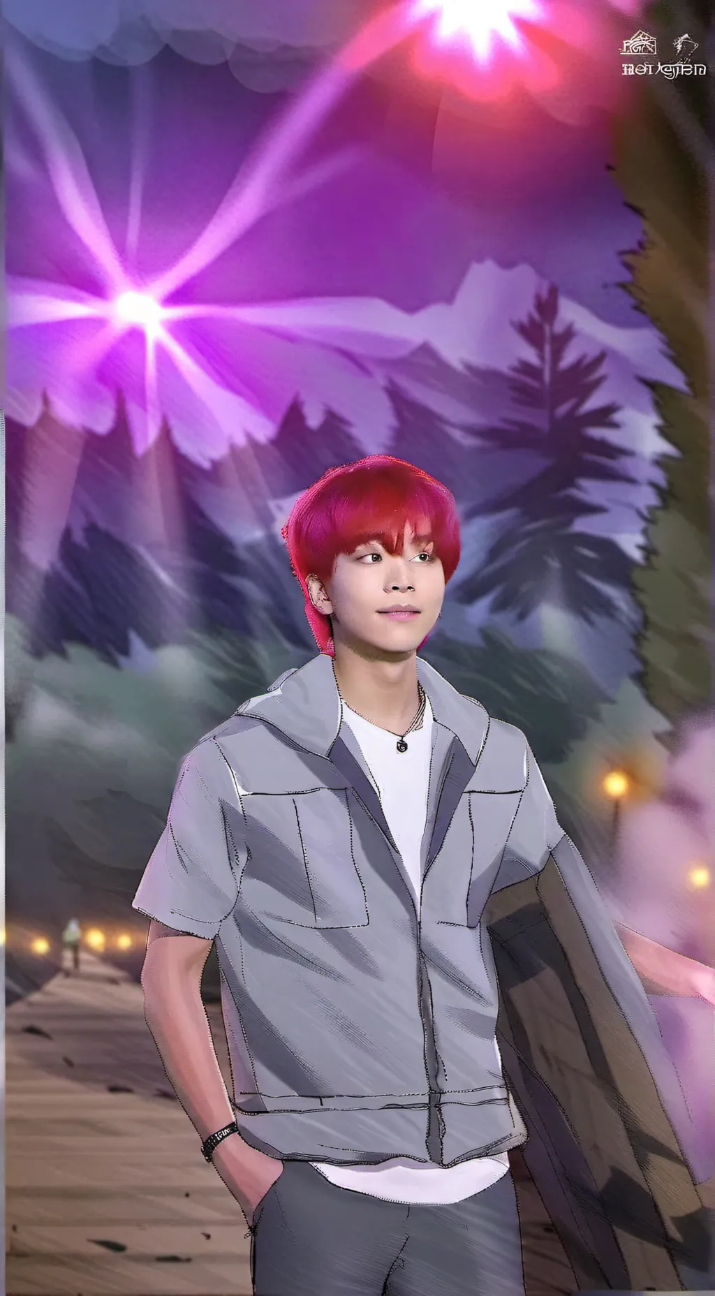 ai character: Rabin angeles background