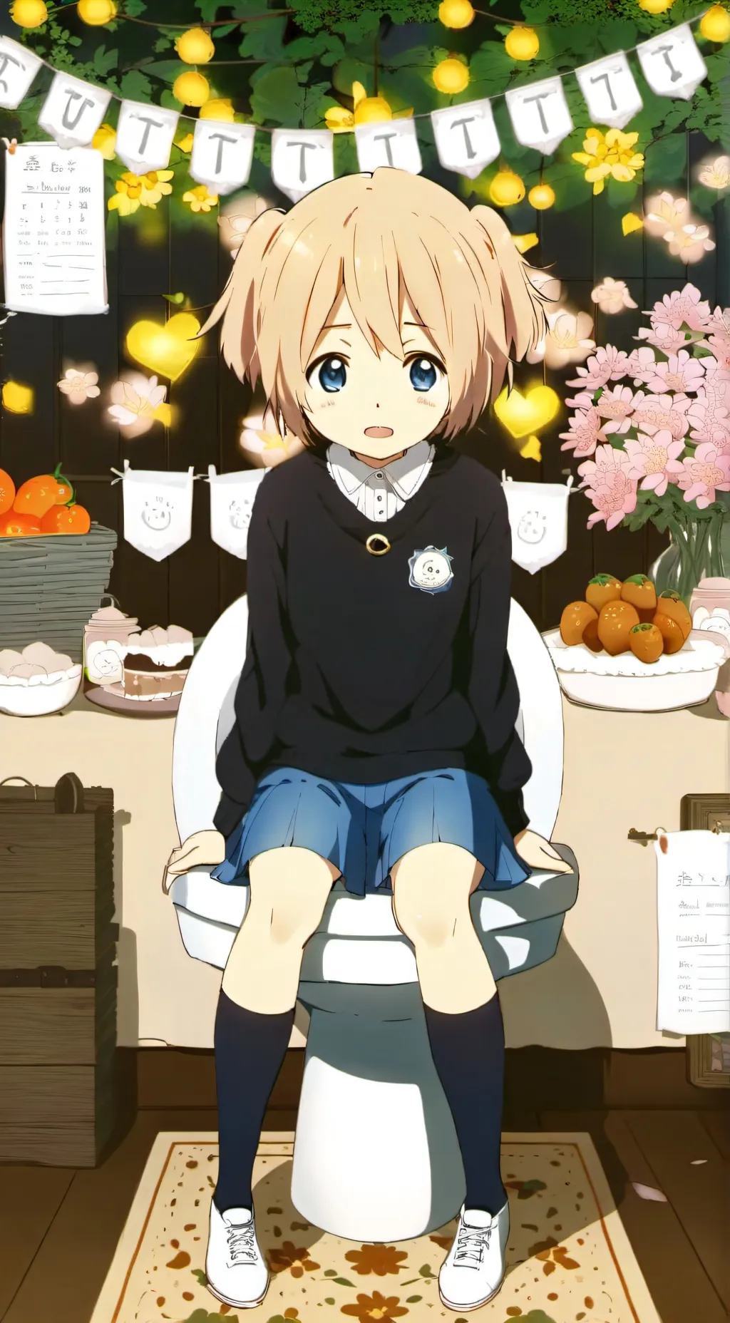 ai character: kitty background