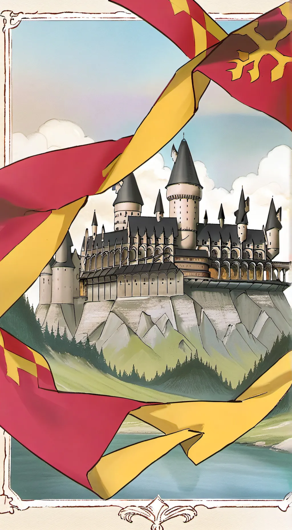ai character: Hogwats/Quiddch  background