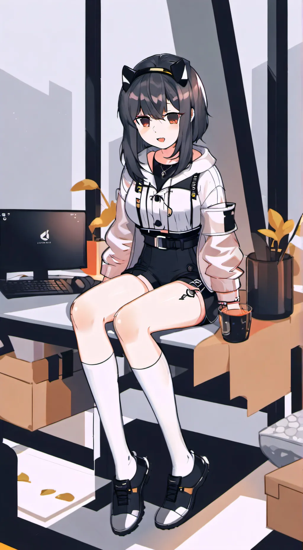 ai character: rap de kny background
