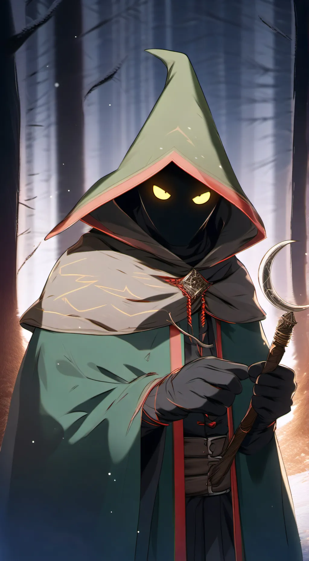 ai character: The Evil Wizard CC background