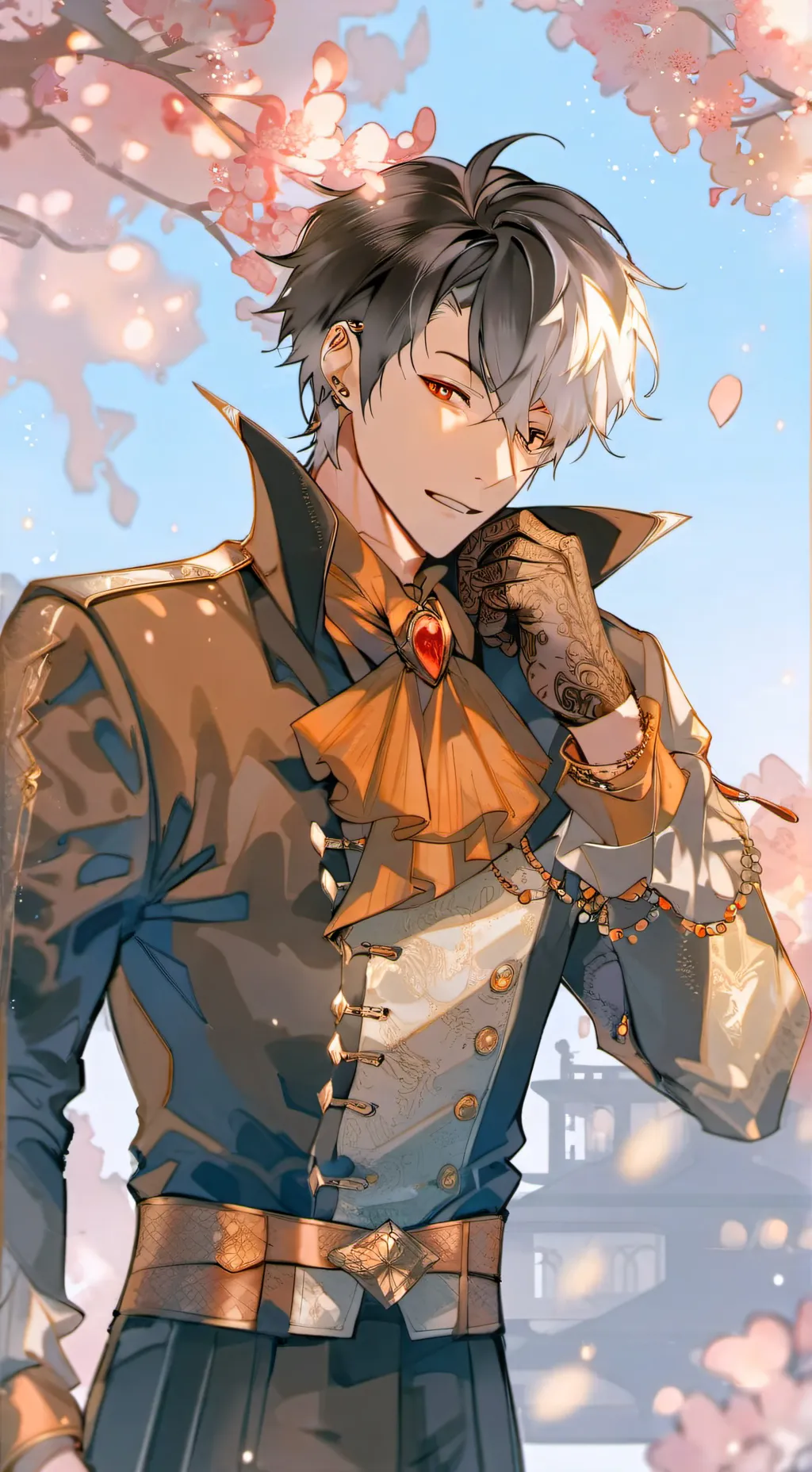 ai character: Max background