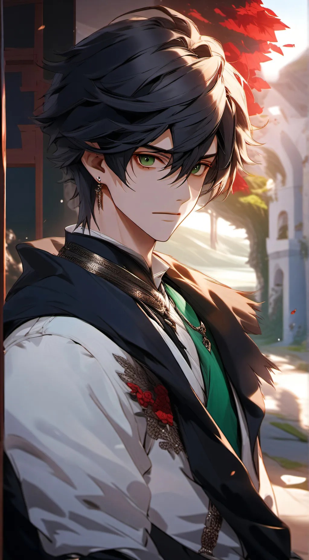 ai character: Liam  background
