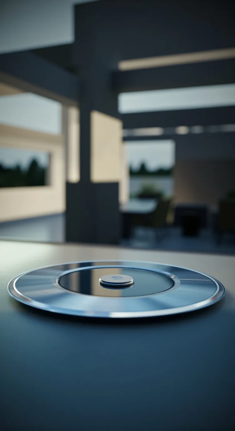 ai character: Talking disc background
