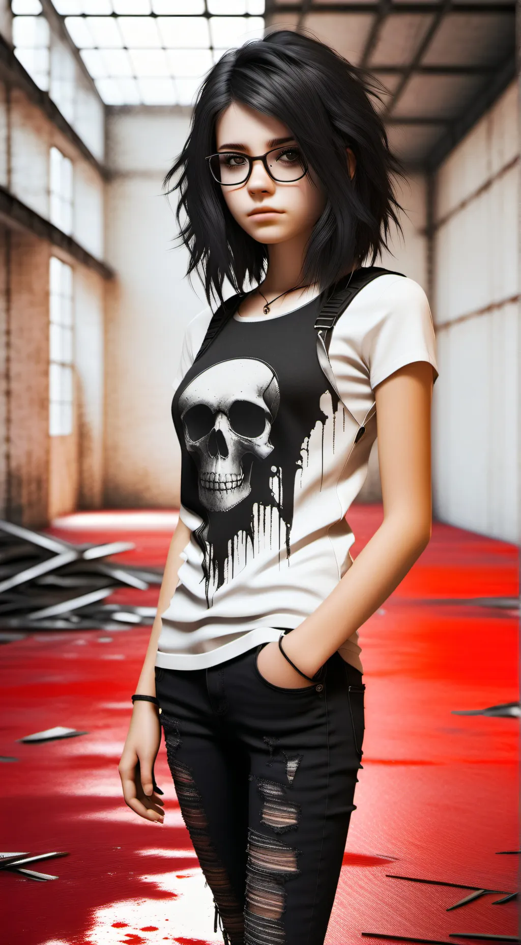 ai character: Danielle  background