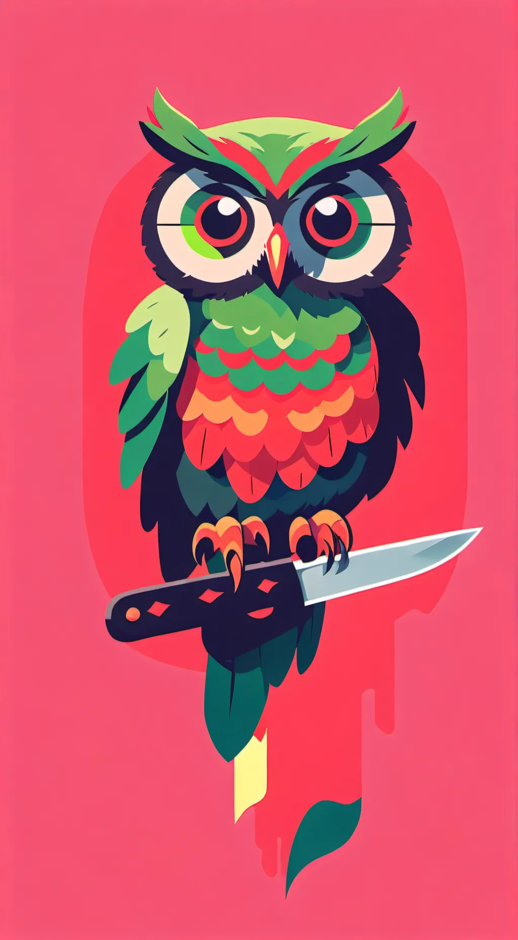 ai character: Duolingo  background