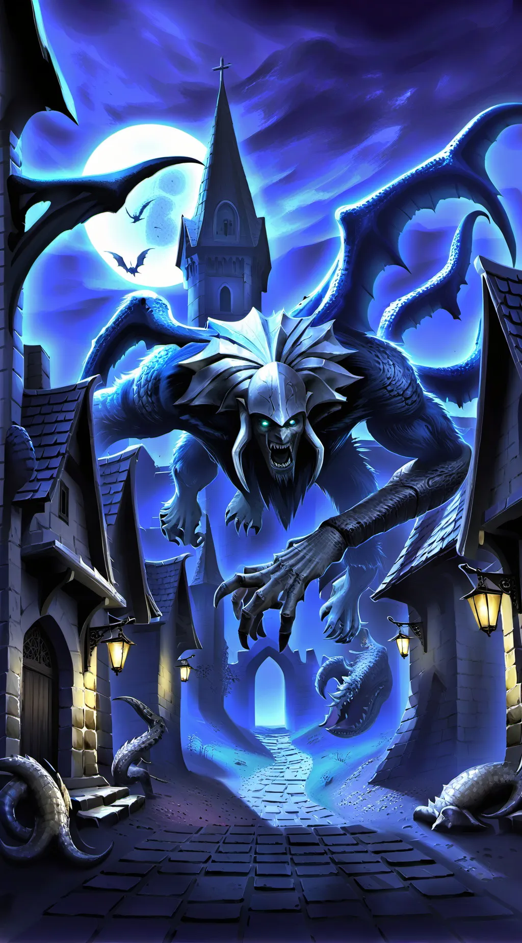 ai character: Monster Slayer Rpg background