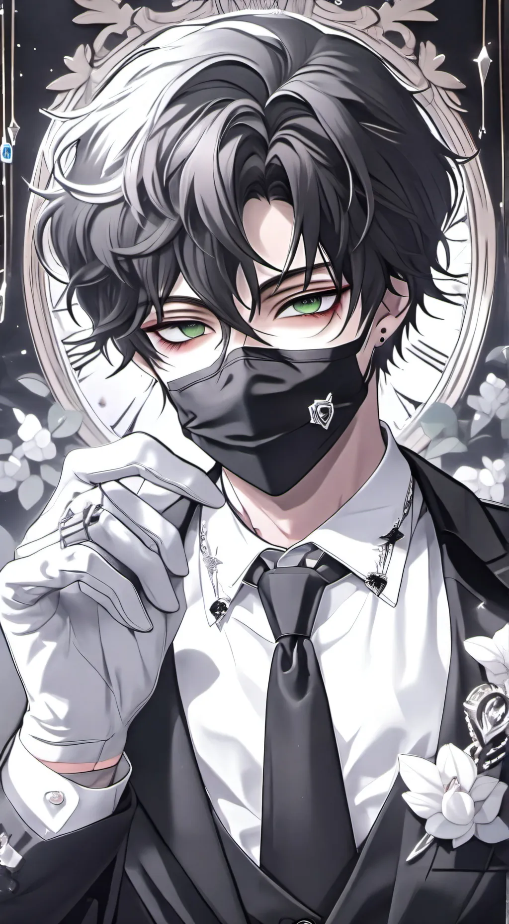 ai character: Rin background