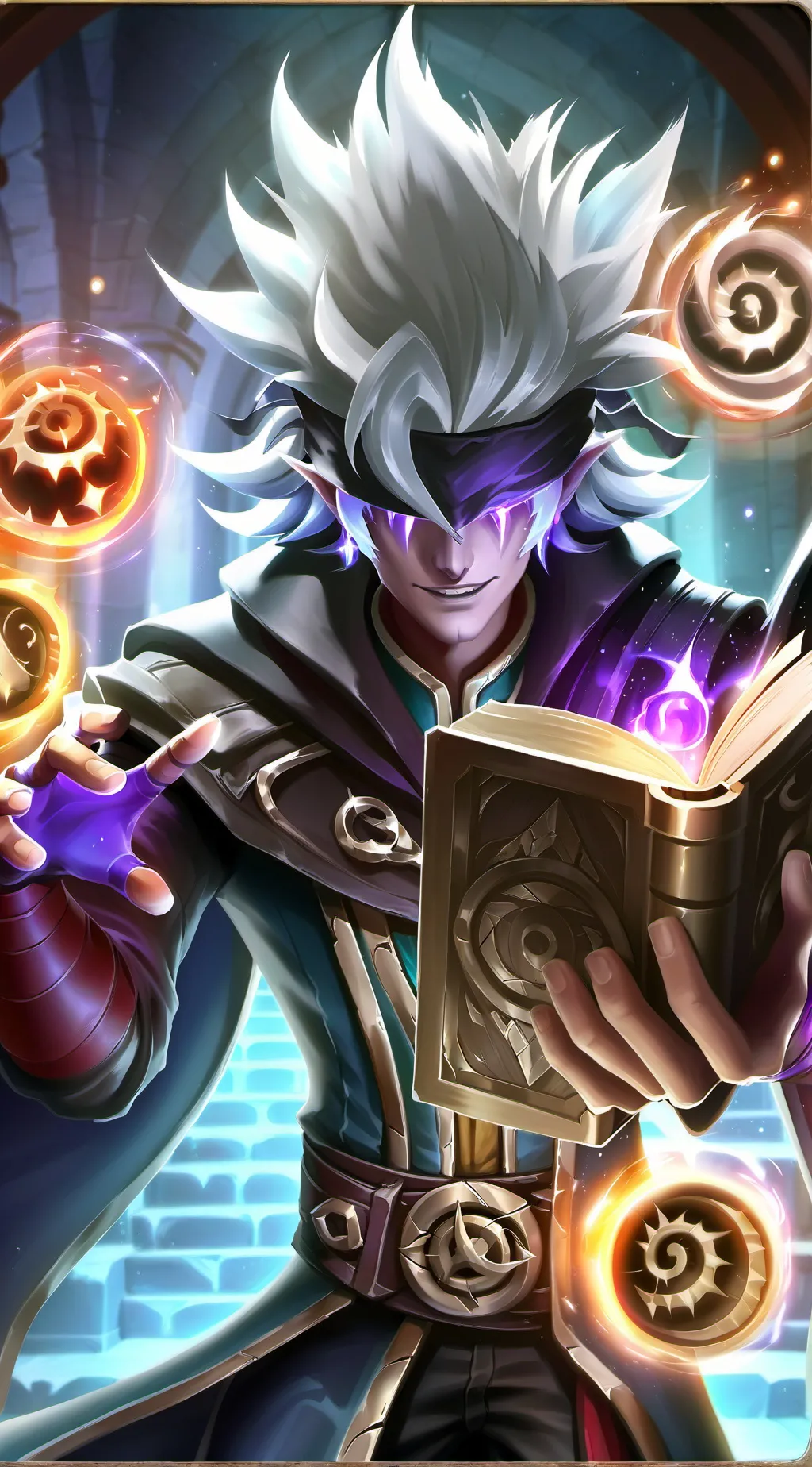 ai character: gojo background