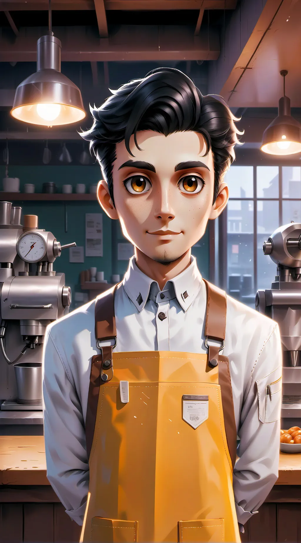 ai character: Miguel background