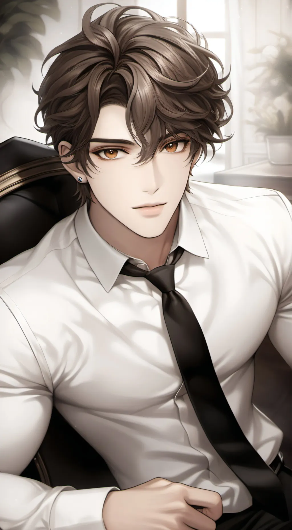 ai character: Никитка background