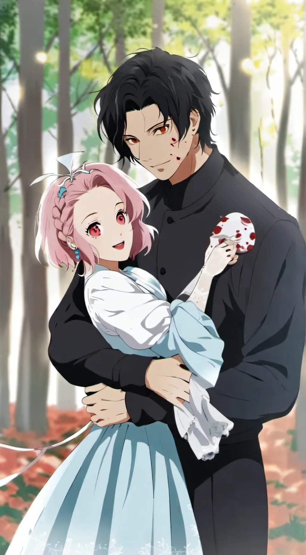 ai character: husband, family background