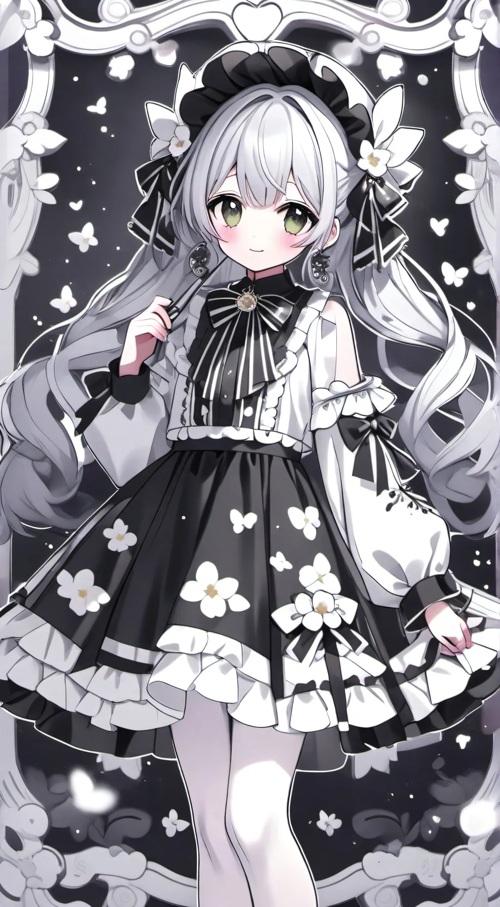 ai character: sq sleep ove background