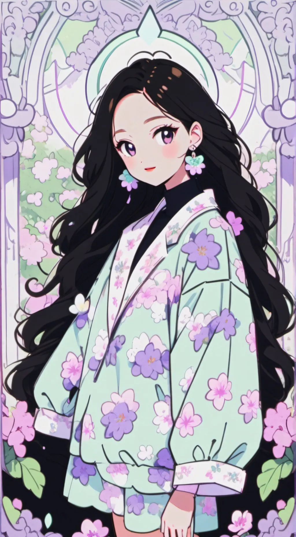 ai character: DW ocs background