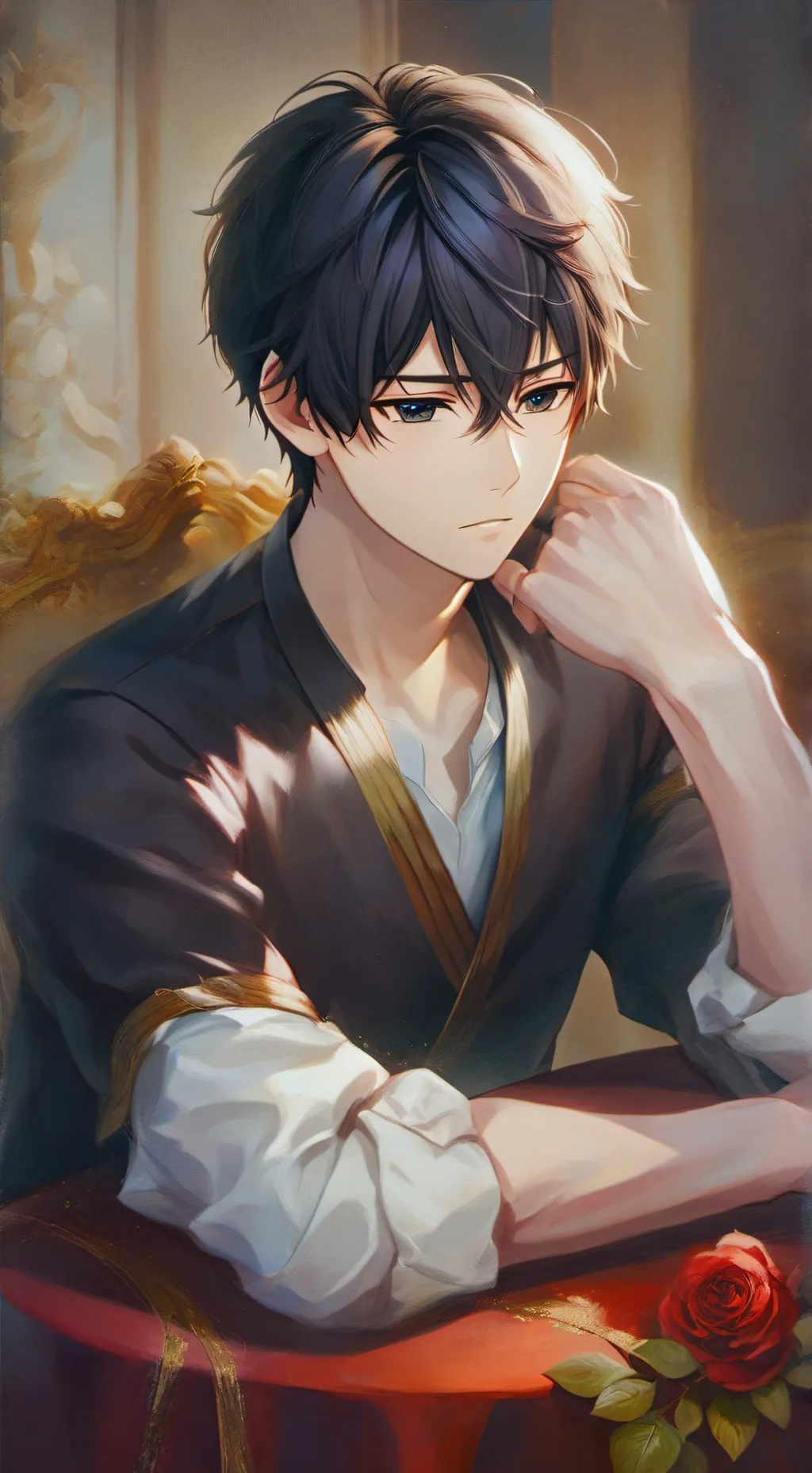 ai character: Luke background