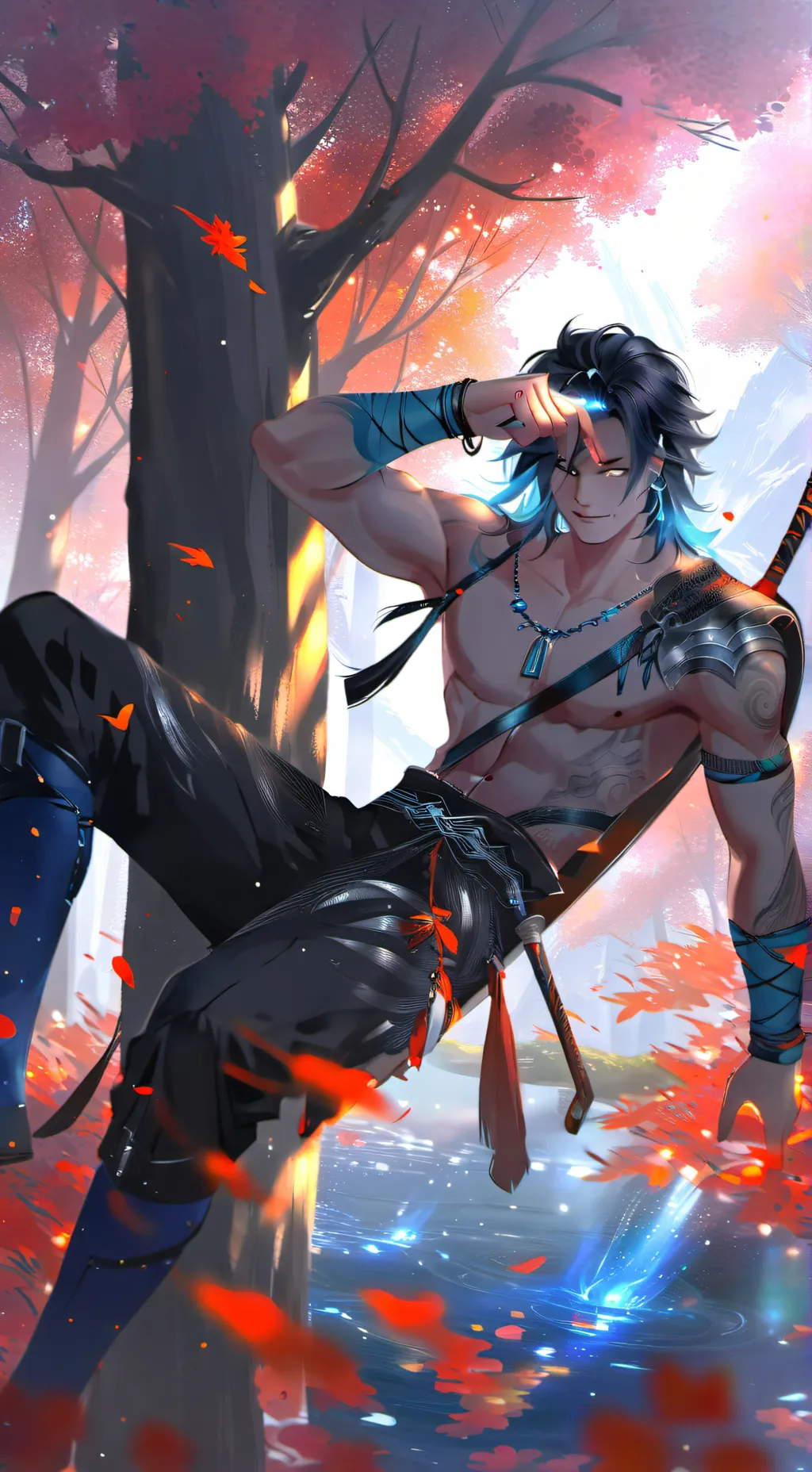 ai character: Sebastián  background