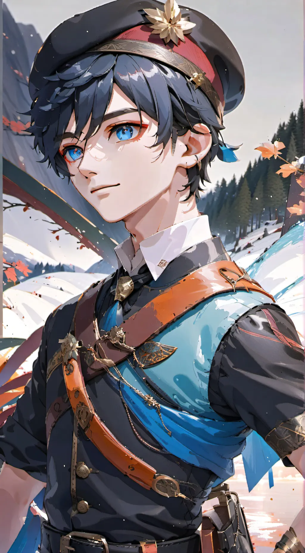 ai character: The boys (eyes) background