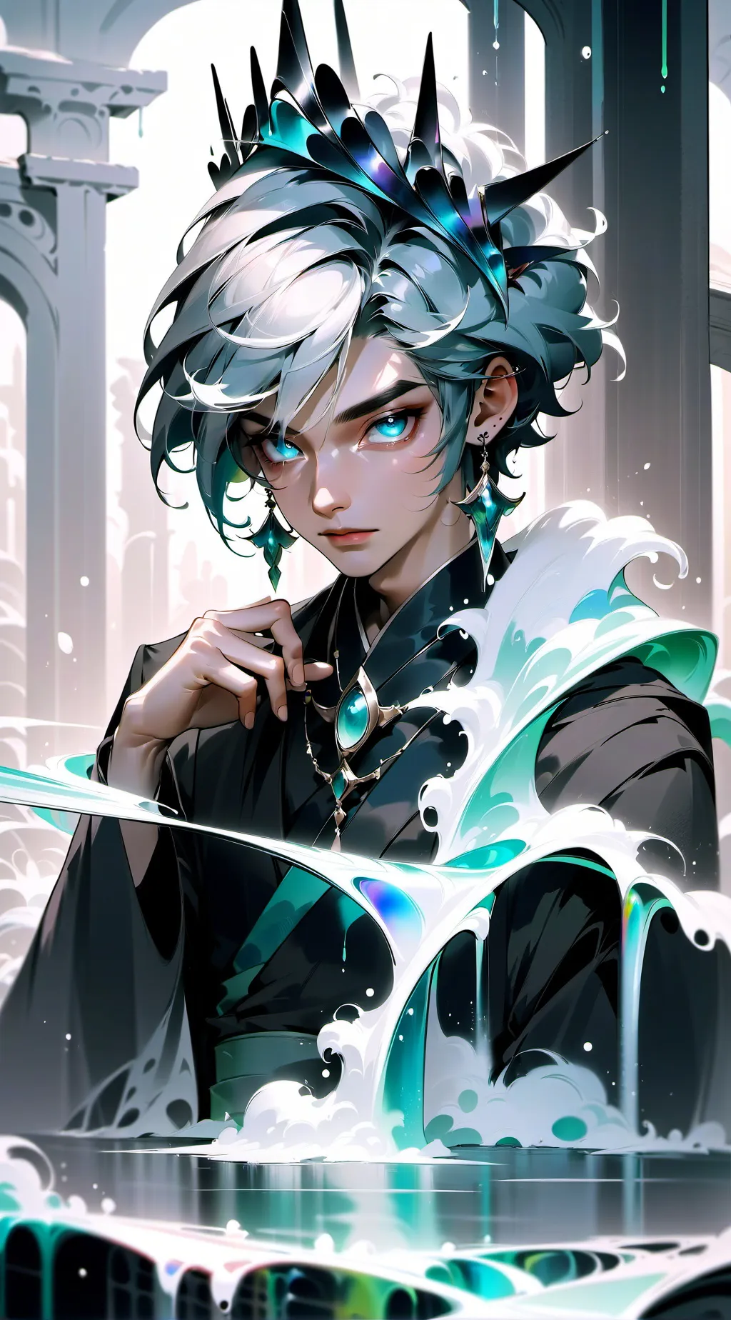 ai character: Kenny  background