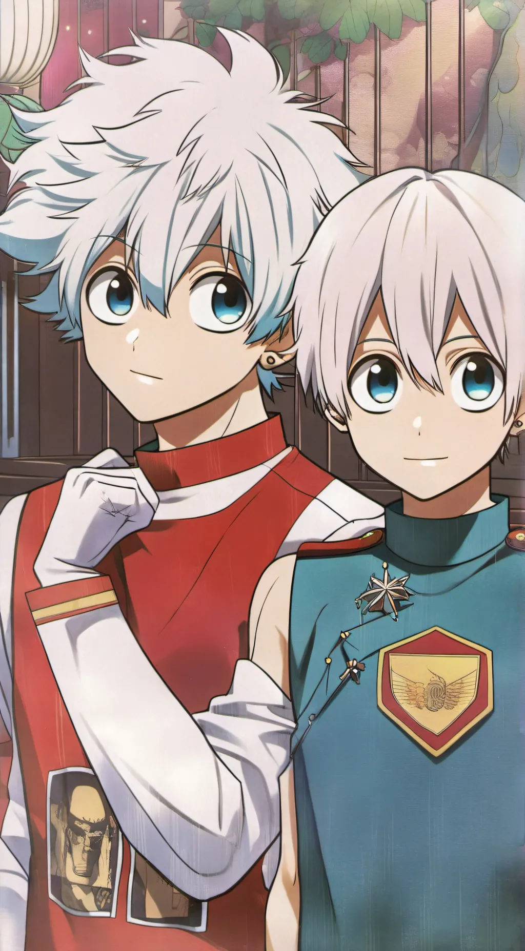 ai character: shoto todoroki bro background