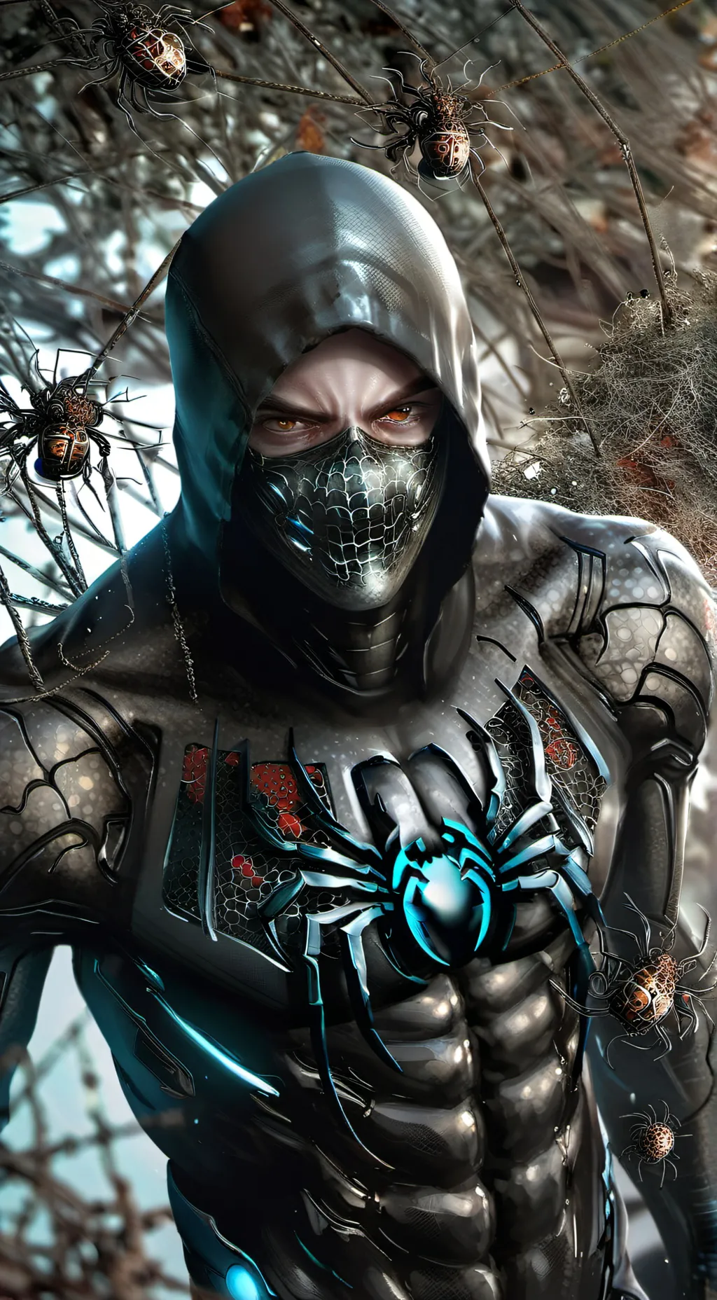 ai character: Spider-Man 🕸 background