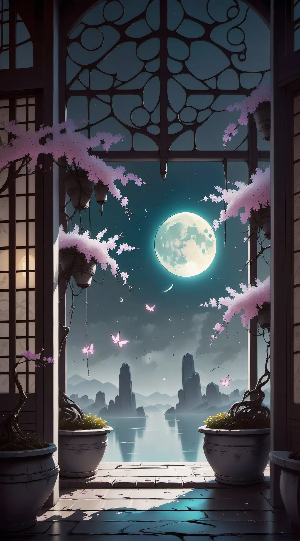 ai character: ~Masky~ background