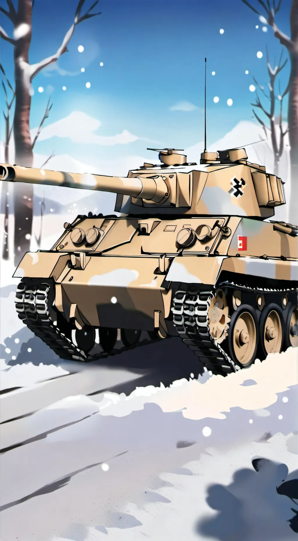 ai character: Germans meet MD background