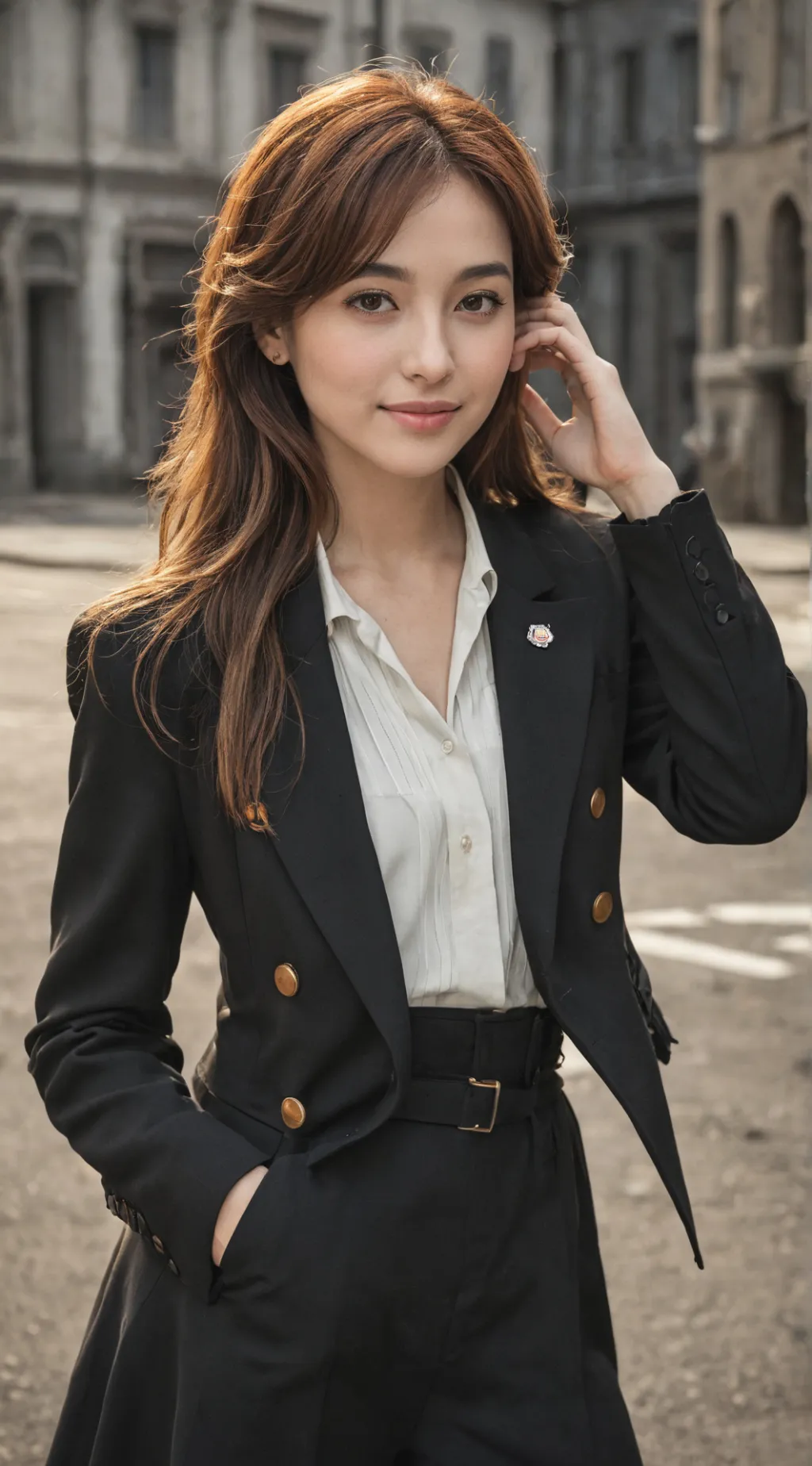 ai character: мия background