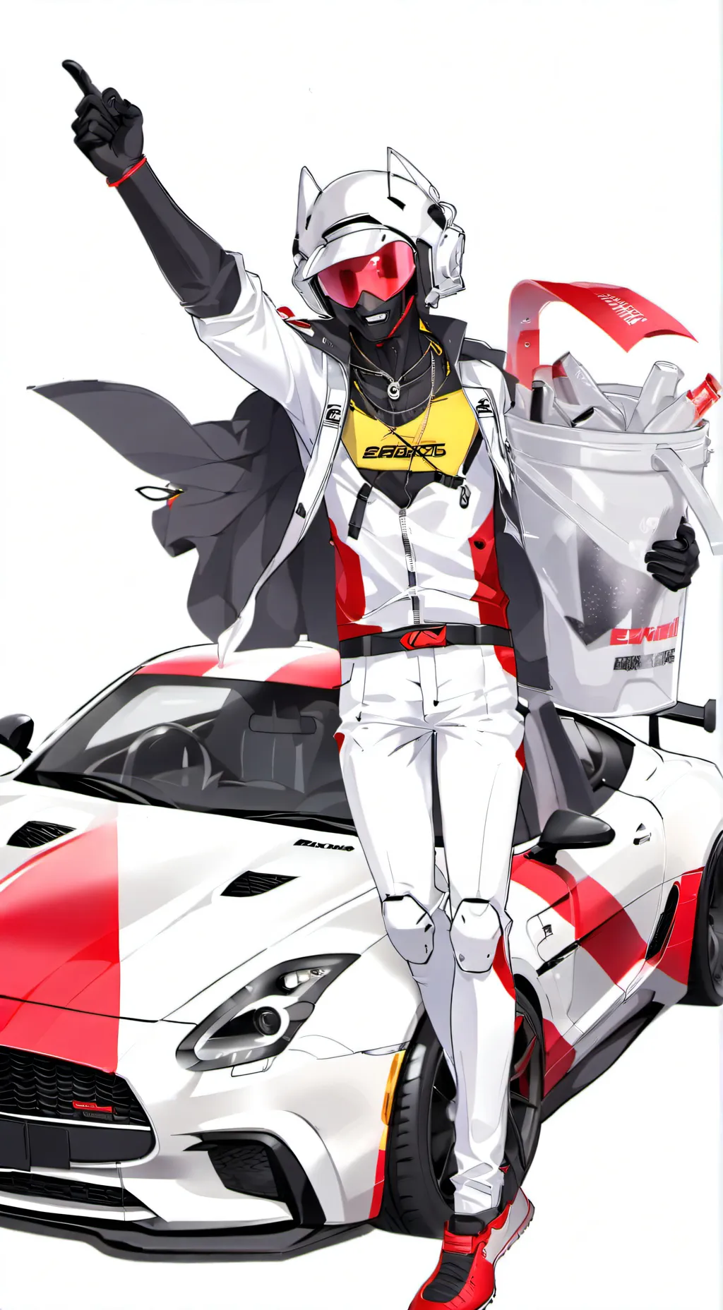ai character: hollowgram_devil background
