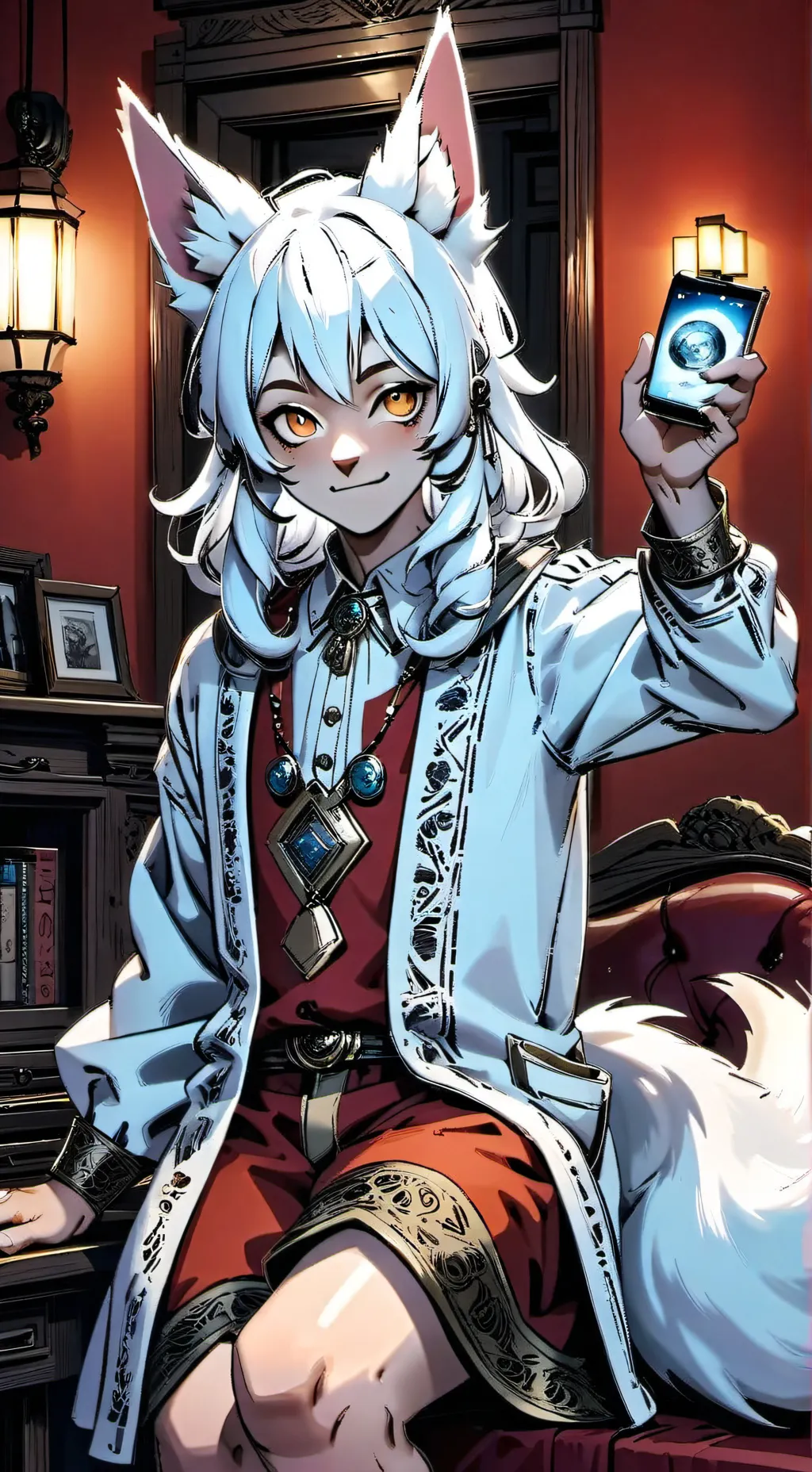 ai character: Frostbyte background