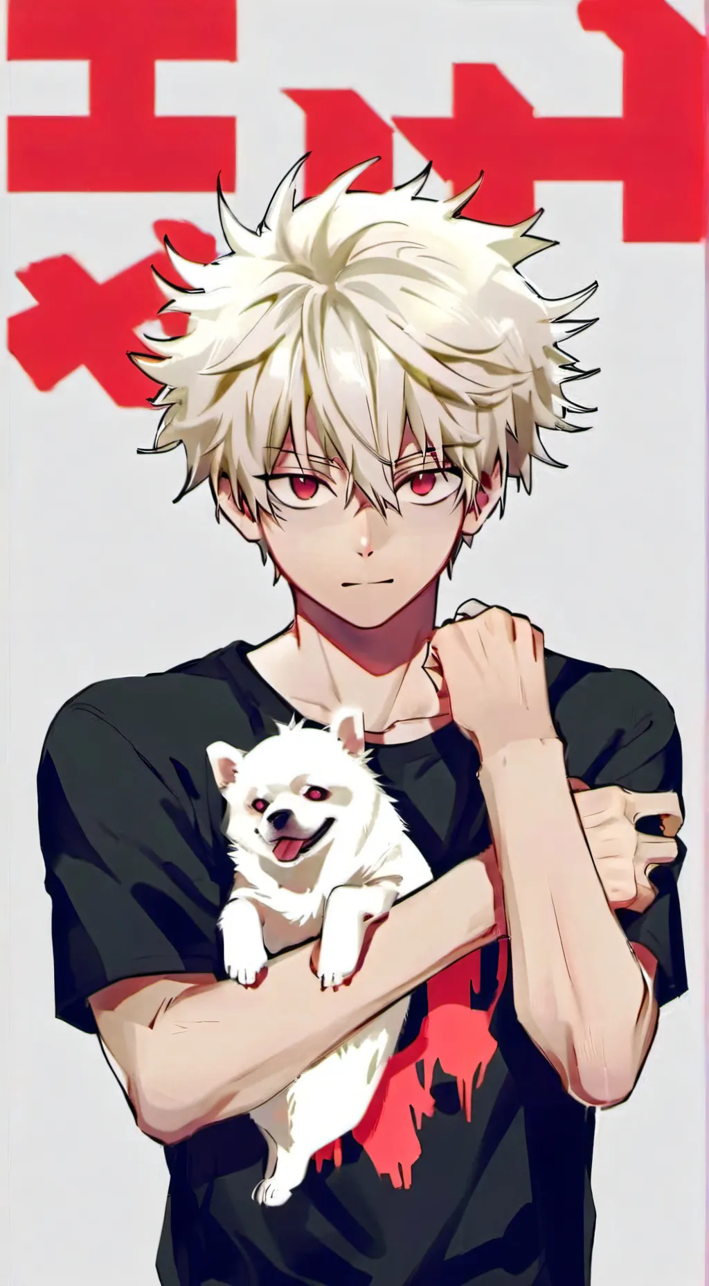 ai character: ●Katsuki bakugo● background